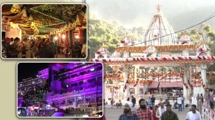 Large number of Devotees arrived at Vaishno Devi Temple on first day of Navratri