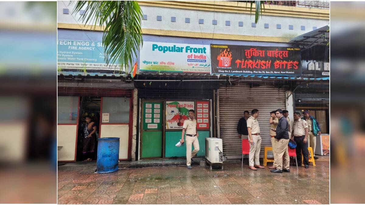 नवी मुंबईतील पॉप्युलर फ्रंट ऑफिस इंडियाच्या कार्यालयावर NIA ची धाड