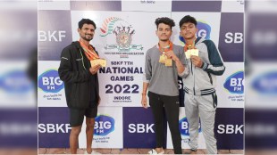 Uran's swimmers succeed in National Games at Indore