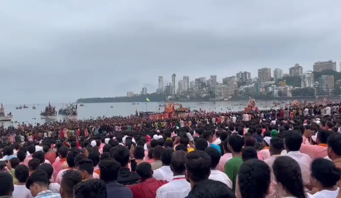 Lalbaugcha Raja Visarjan 2022 