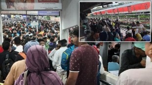 In Nagpur railway passenger faced headache due to train changed platform at last minute