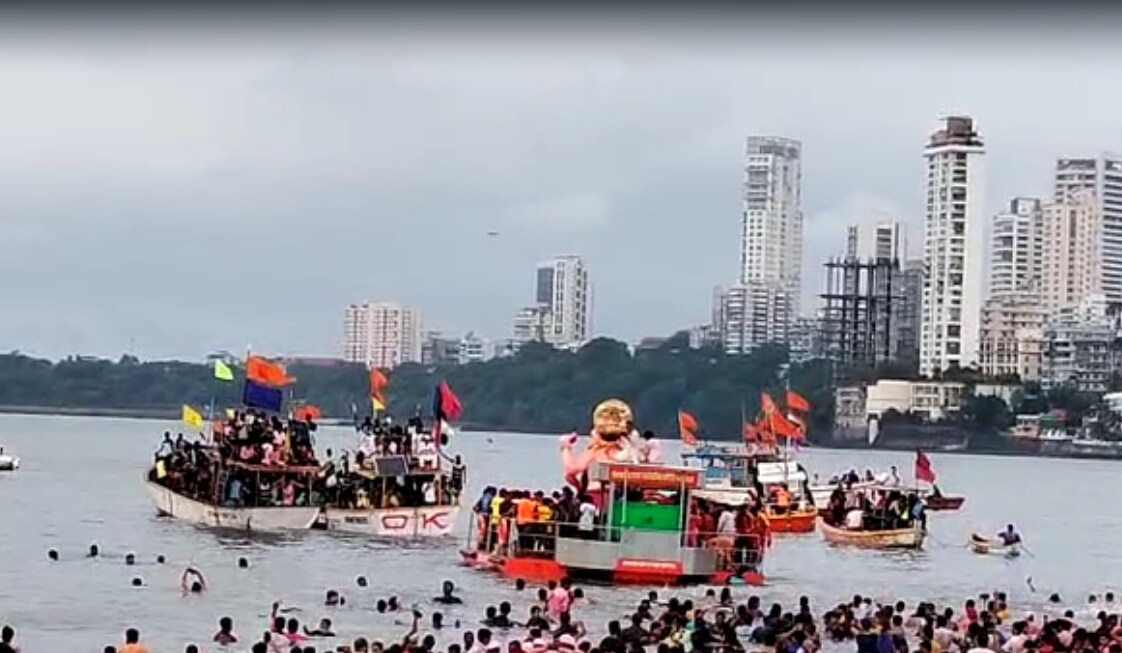 Lalbaugcha Raja Visarjan 2022 