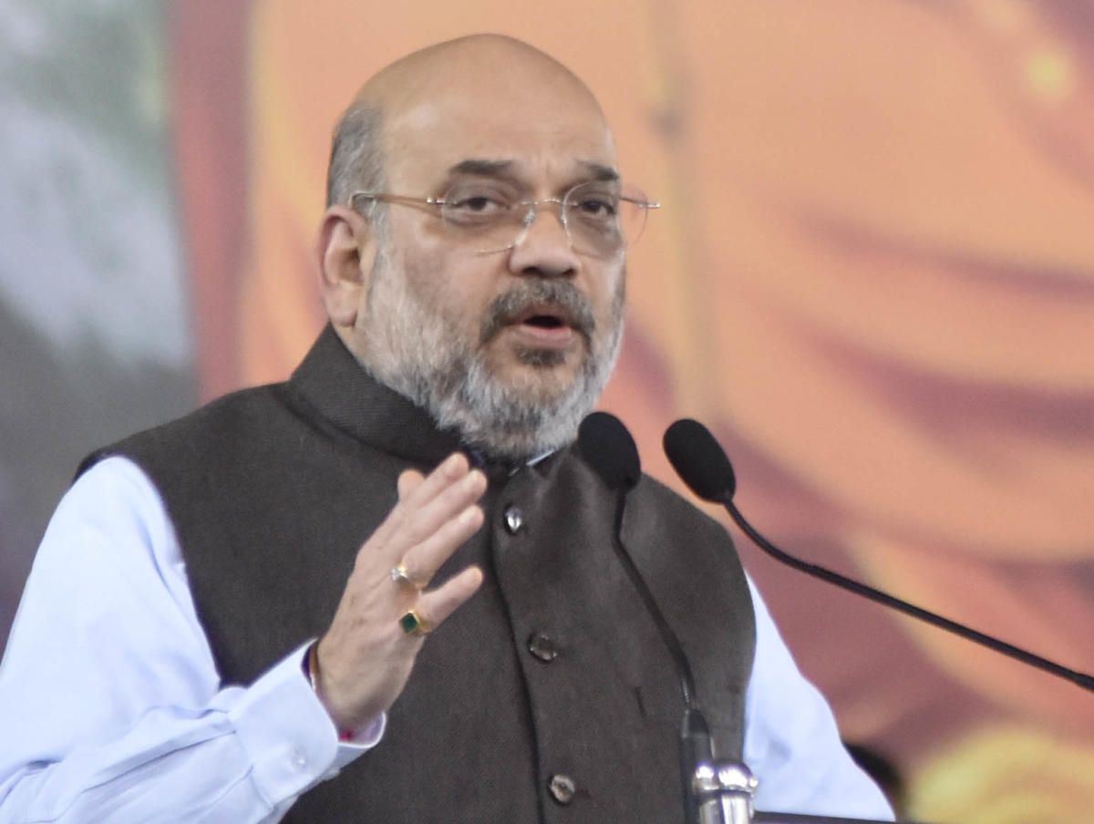 Amit Shah asks party cadre to teach a lesson to Uddhav function in BMC election talks in detail about what seat sharing failed with shivsena in 2019