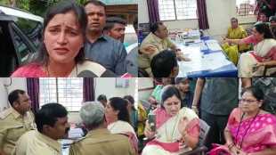 Argument between Naveet Rana and Amravati Police collage