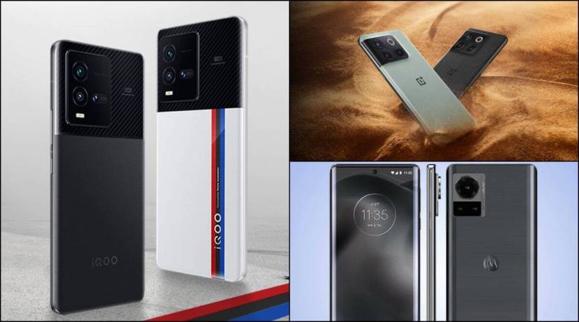 यासोबतच OnePlus 10T, iQoo 9T 5G, Moto Razr 3 आणि Moto X30 Pro सोबत लॉंच करण्यात आले आहेत. (Image Source: iQOO, OnePlus, MyDrivers)