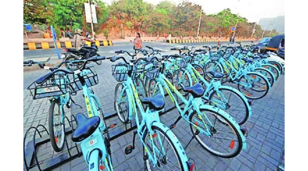 Bicycle rental service from Aarey - Dahisar - Dahanukar Wadi metro route