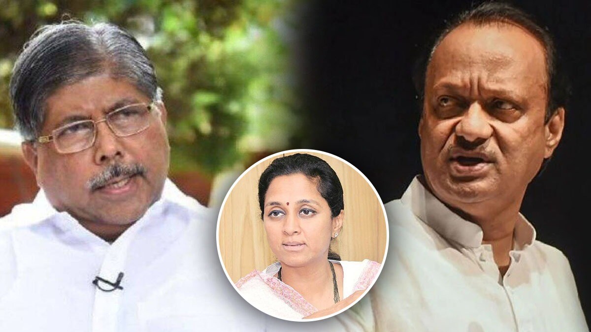 Chandrakant Patil Ajit Pawar Supriya Sule