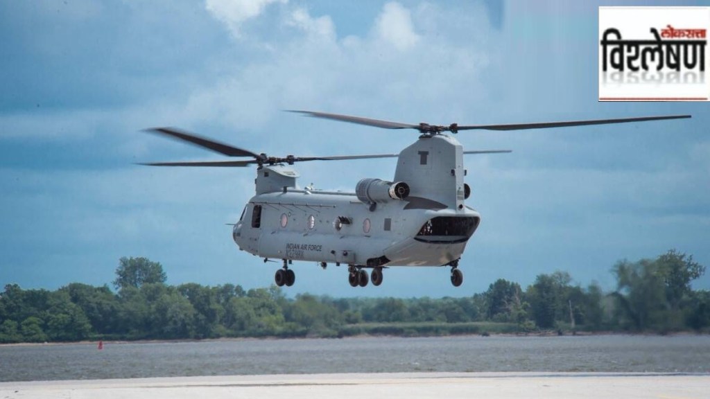 Chinook helicopters