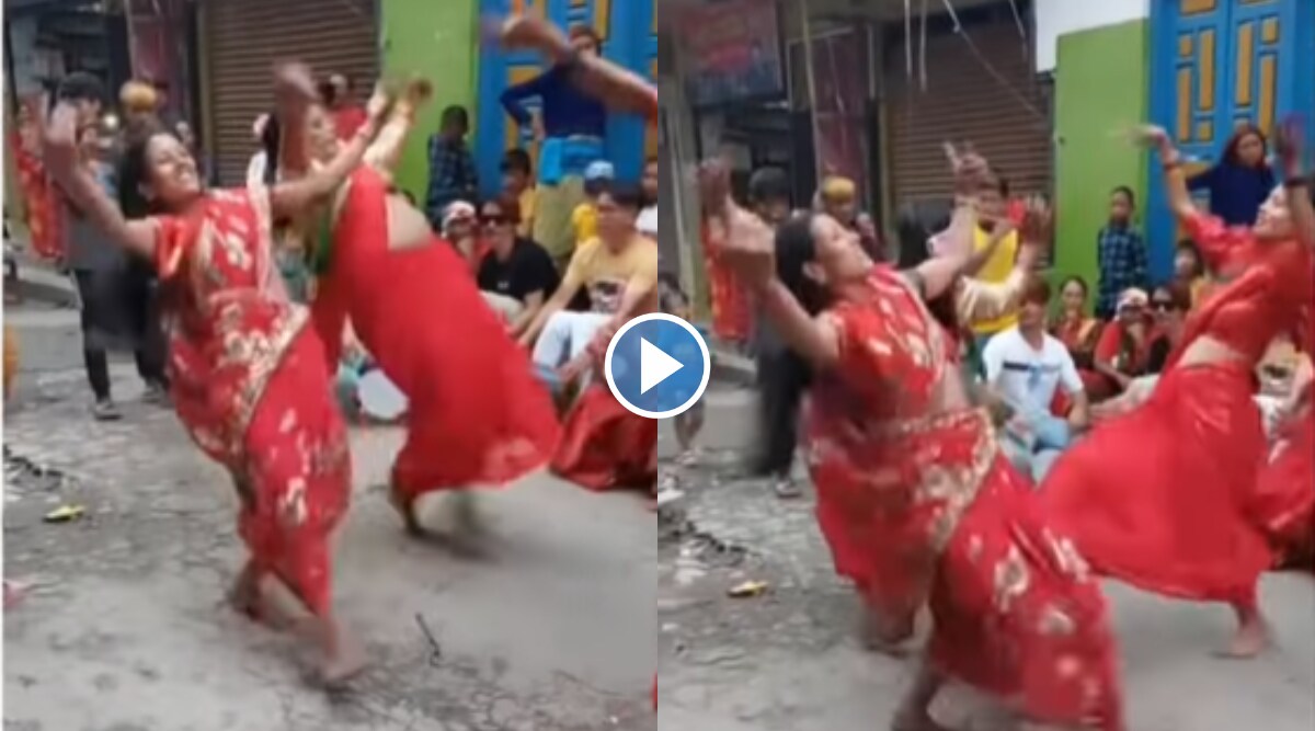 Indian Aunty Dance Viral Video