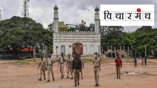 Ganpati welcome in Idgah