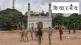 Ganpati welcome in Idgah