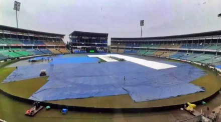 The second T20 match between India vs Australia at the VCA Stadium in Nagpur was interrupted by rain