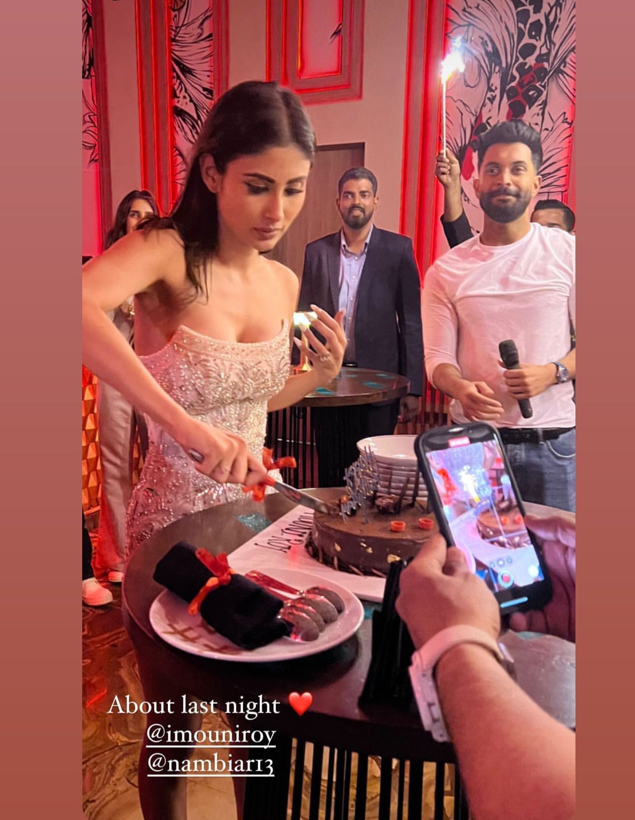 Mouni Roy Birthday Party Photos