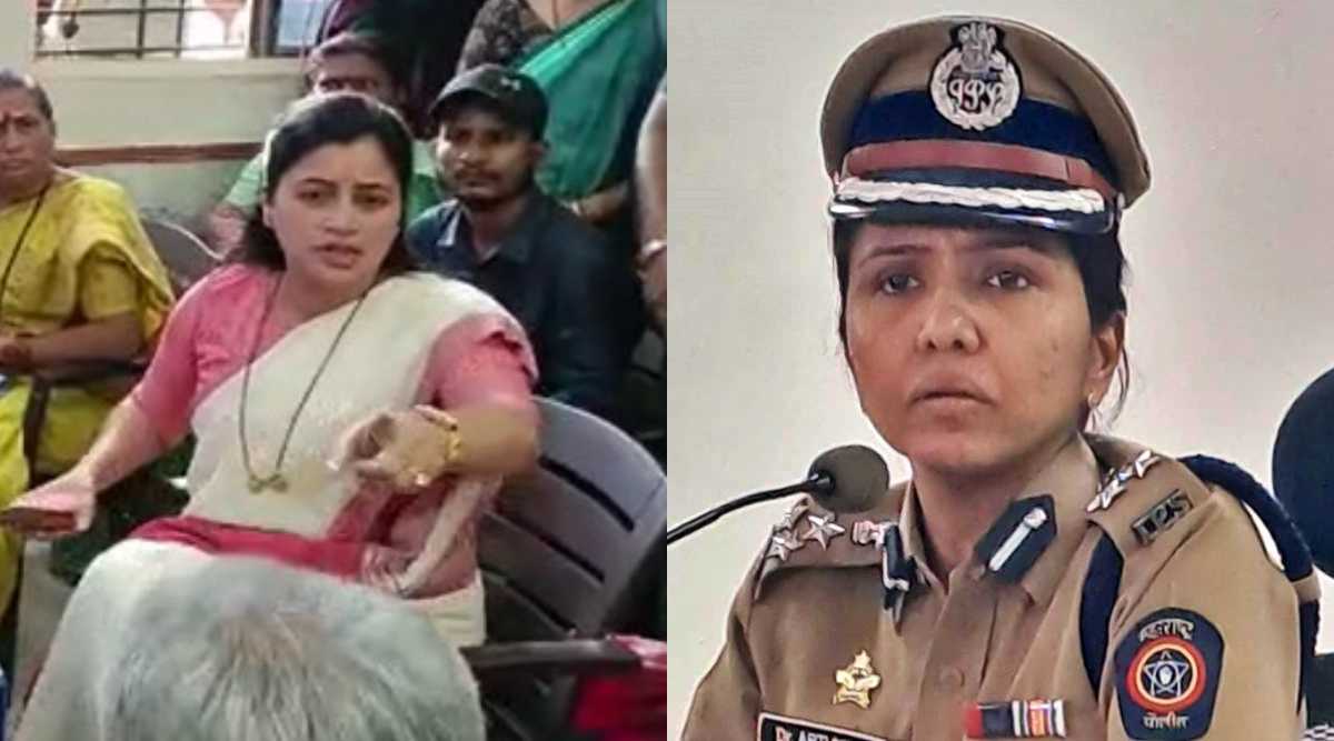 navneet rana alligation amravati police cp