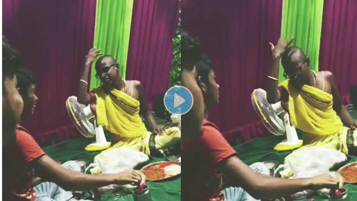 Boy-Sprinkled-Water-On-Pandit
