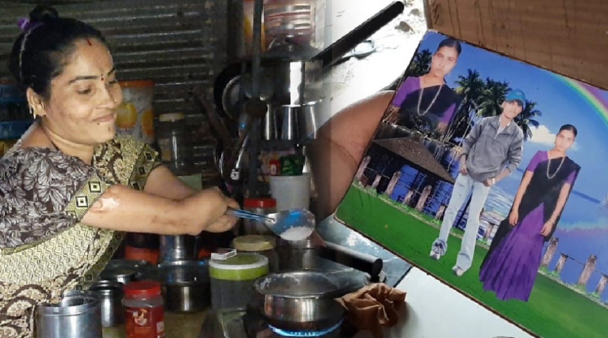 she was seven months pregnant, she lost both hands due to electric current in pimpri chinchwad