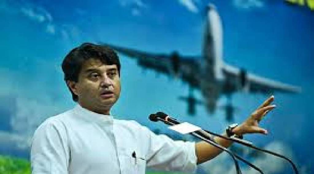 Civil Aviation Minister Jyotiraditya Shinde