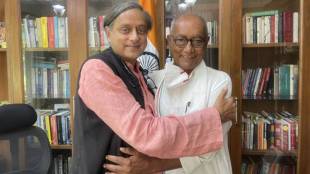Shashi Tharoor Digvijay Singh met