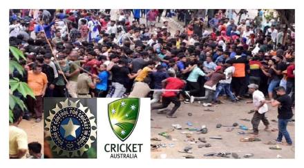 Police lathi-charges fans to control stampede for tickets in Hyderabad for 3rd T20I