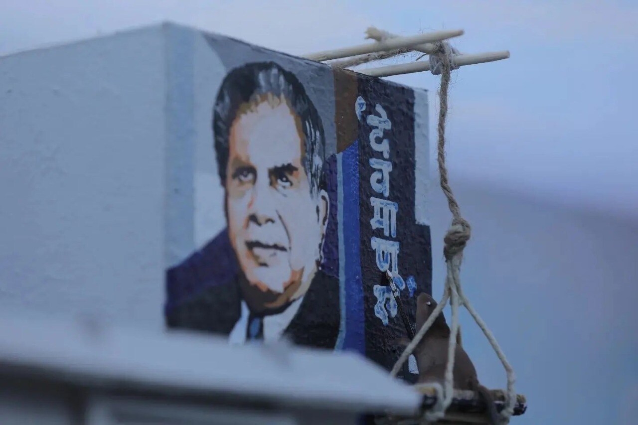 Tribute to Ratan tata paul cha ladaka Ganesha