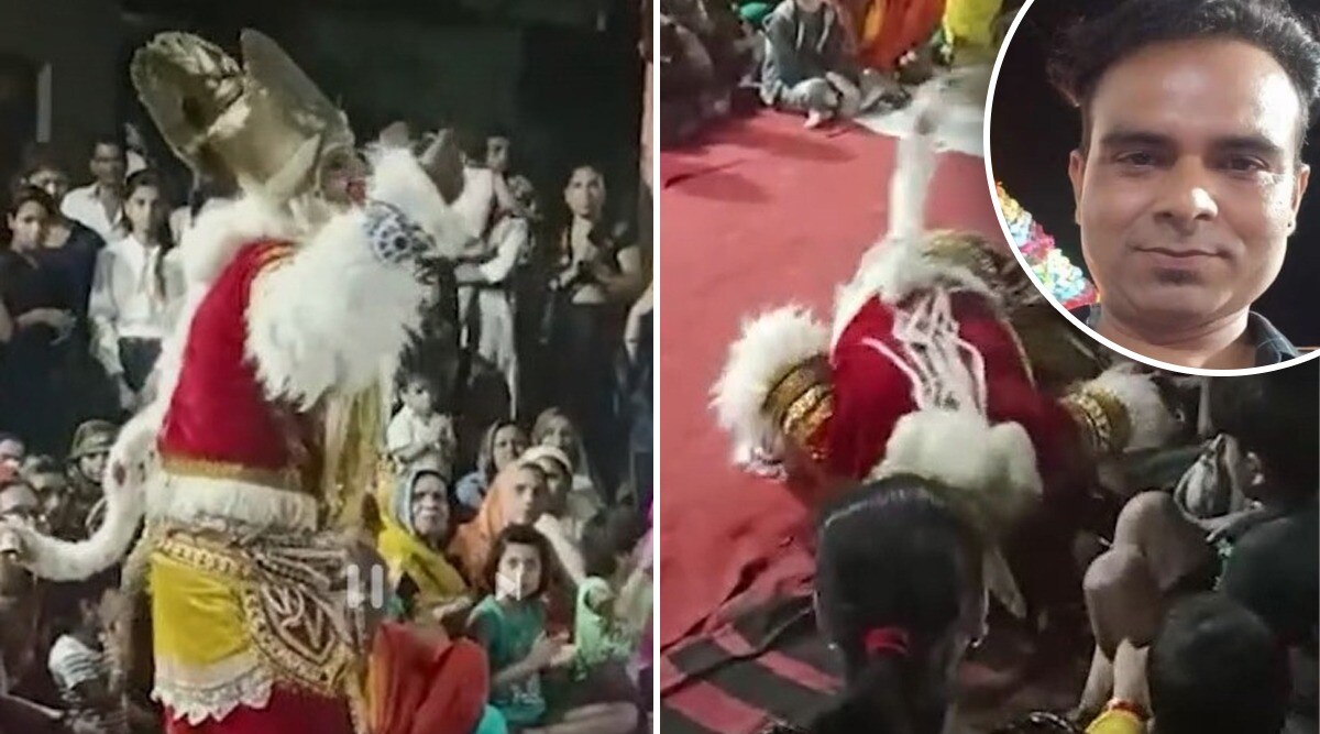  Young man who became 'Hanuman' dies while dancing on Ram Bhajan in Mainpuri