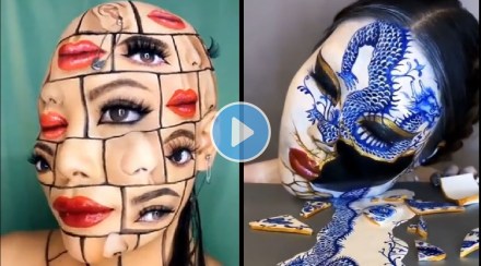 Have you seen this NEXT LEVEL of 'Makeup Art'?