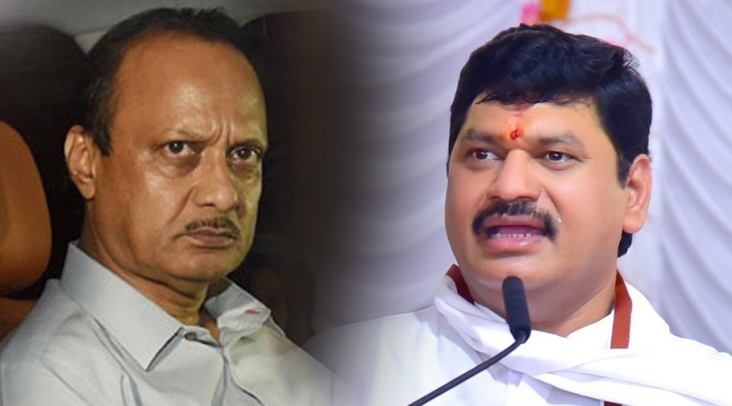 dhananjay munde on ajit pawar