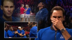 Roger Federer emotional farewell Rafael Nadal retirement match