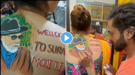 women flaunt pm modi body tatooss