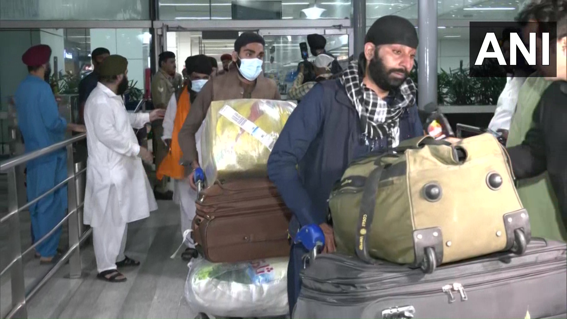 55 Afghan Sikh minorities arrived india