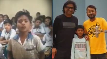 ajay atul give chance to school student in movie