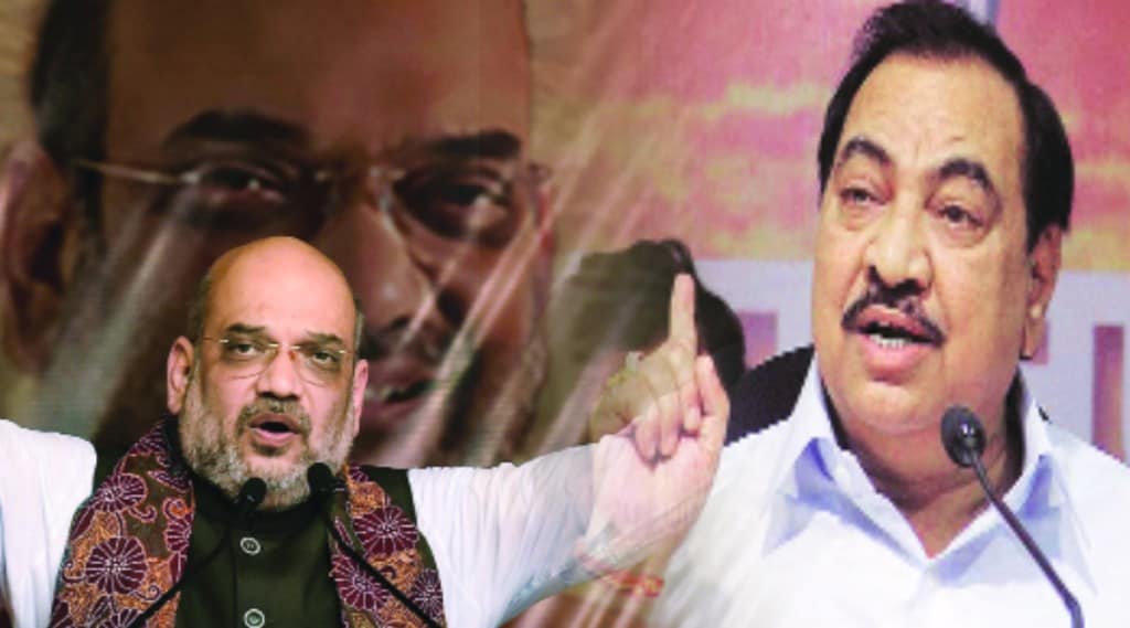 amit shah eknath khadse