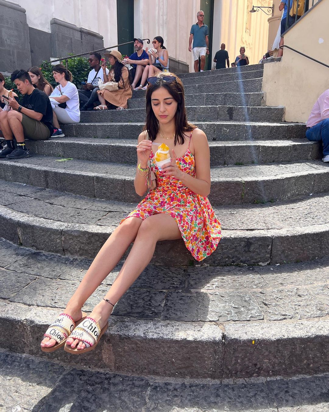 Ananya Panday Italy vacation photos