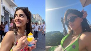 Ananya Panday Italy vacation photos