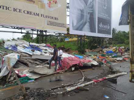 CIDCO hammers on unauthorized constructions in Dronagiri node uran navi mumbai