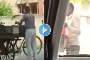 Viral video Up vegetable vendor splits and urinates on vegetable