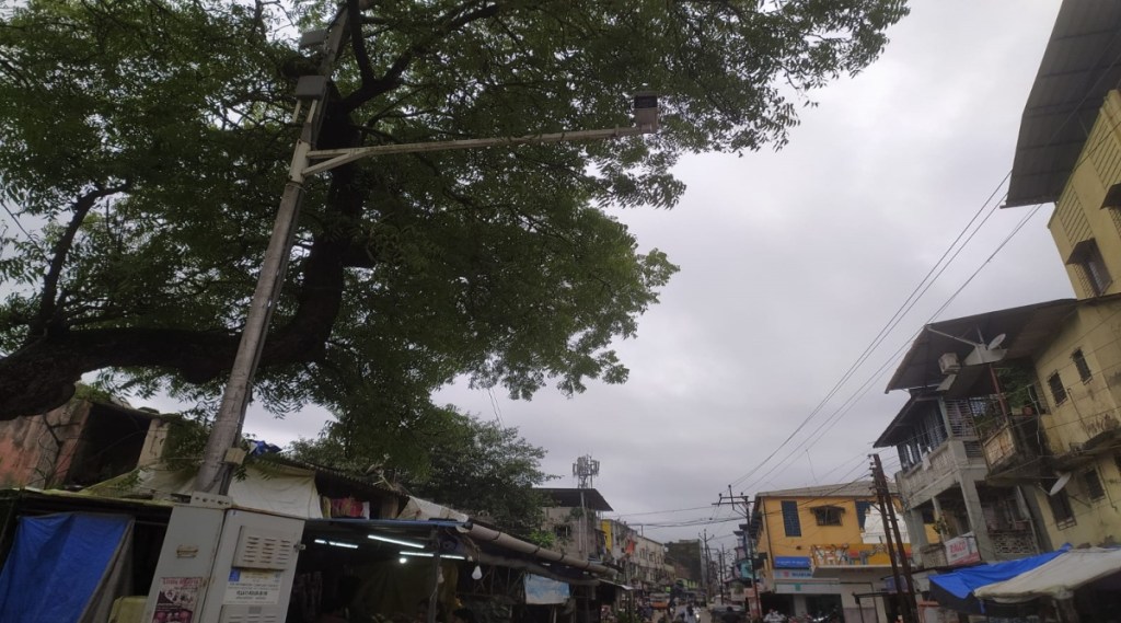 Effect on CCTV of frequent power cuts in Uran