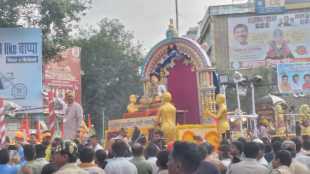 In pune ganesh immersion procession is still going on