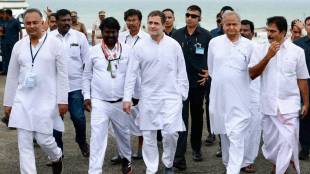 first rahul gandhi rally of bharat jodo yatra