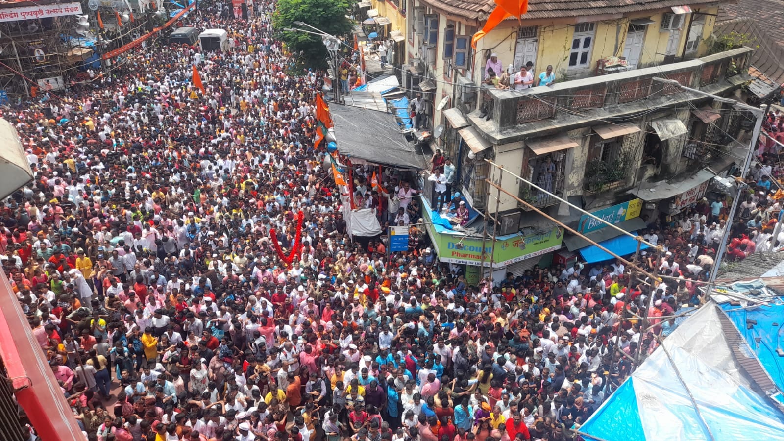 ganesh visarjan 2022 lalbaugh raja mumbaicha raja miravnuk photos