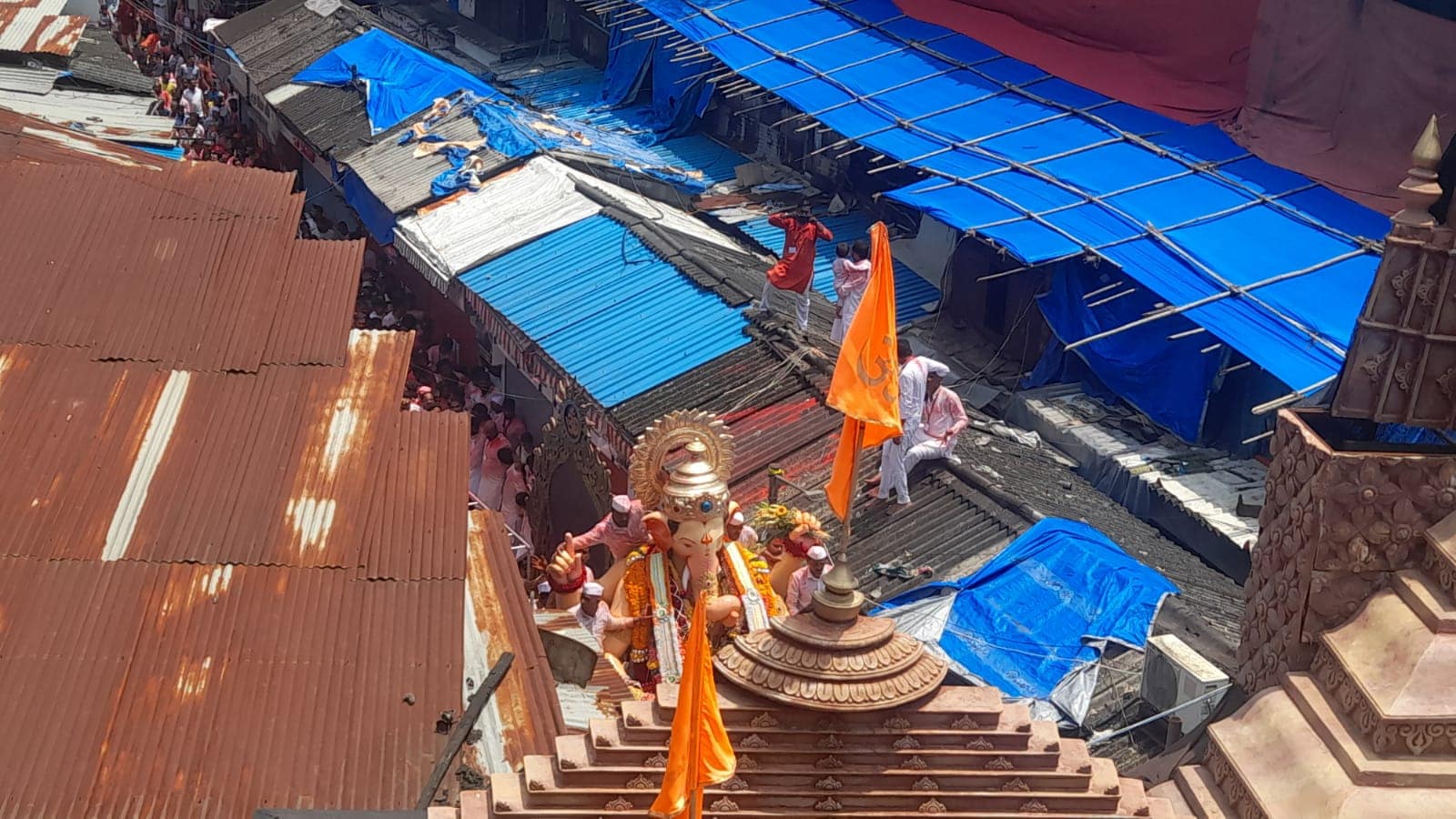 ganesh visarjan 2022 lalbaugh raja mumbaicha raja miravnuk photos