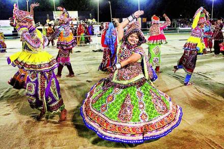 Marathi Dandiya organized by BJP