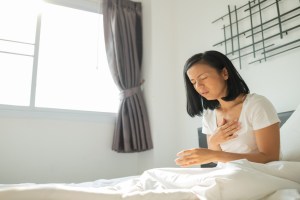 breathing problem primary symptom of heart disease