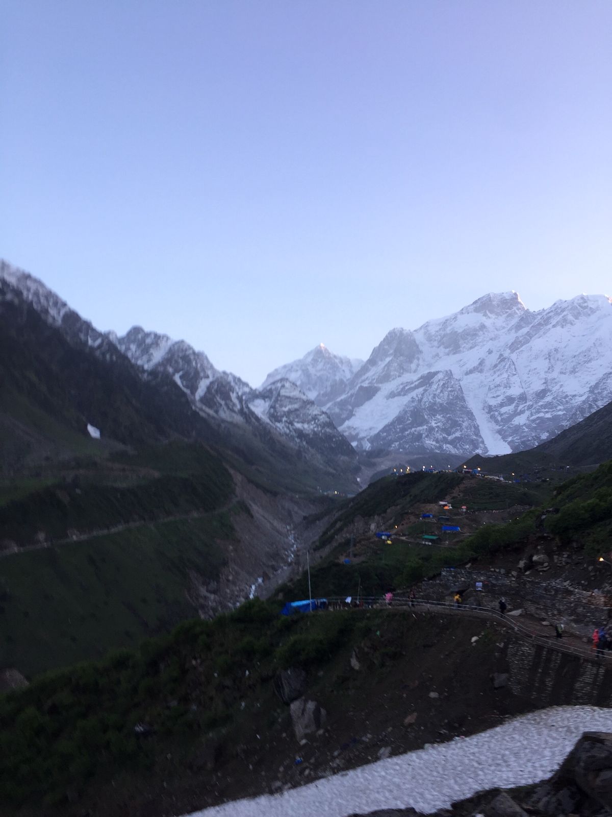 Kedarnath Snowfall