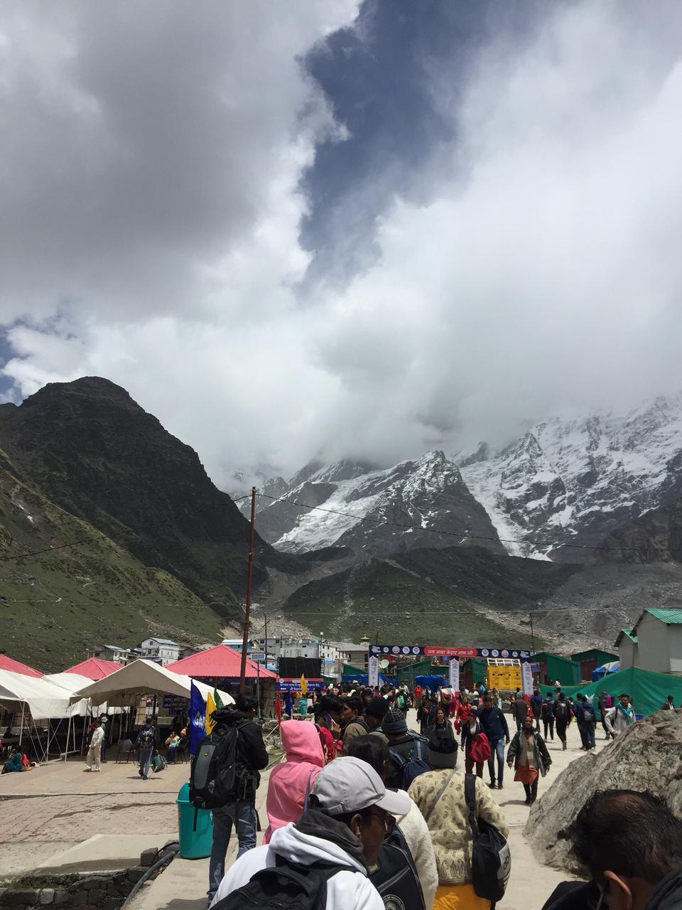 Kedarnath Snowfall