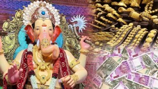 lalbaughcha raja donation money gold silver