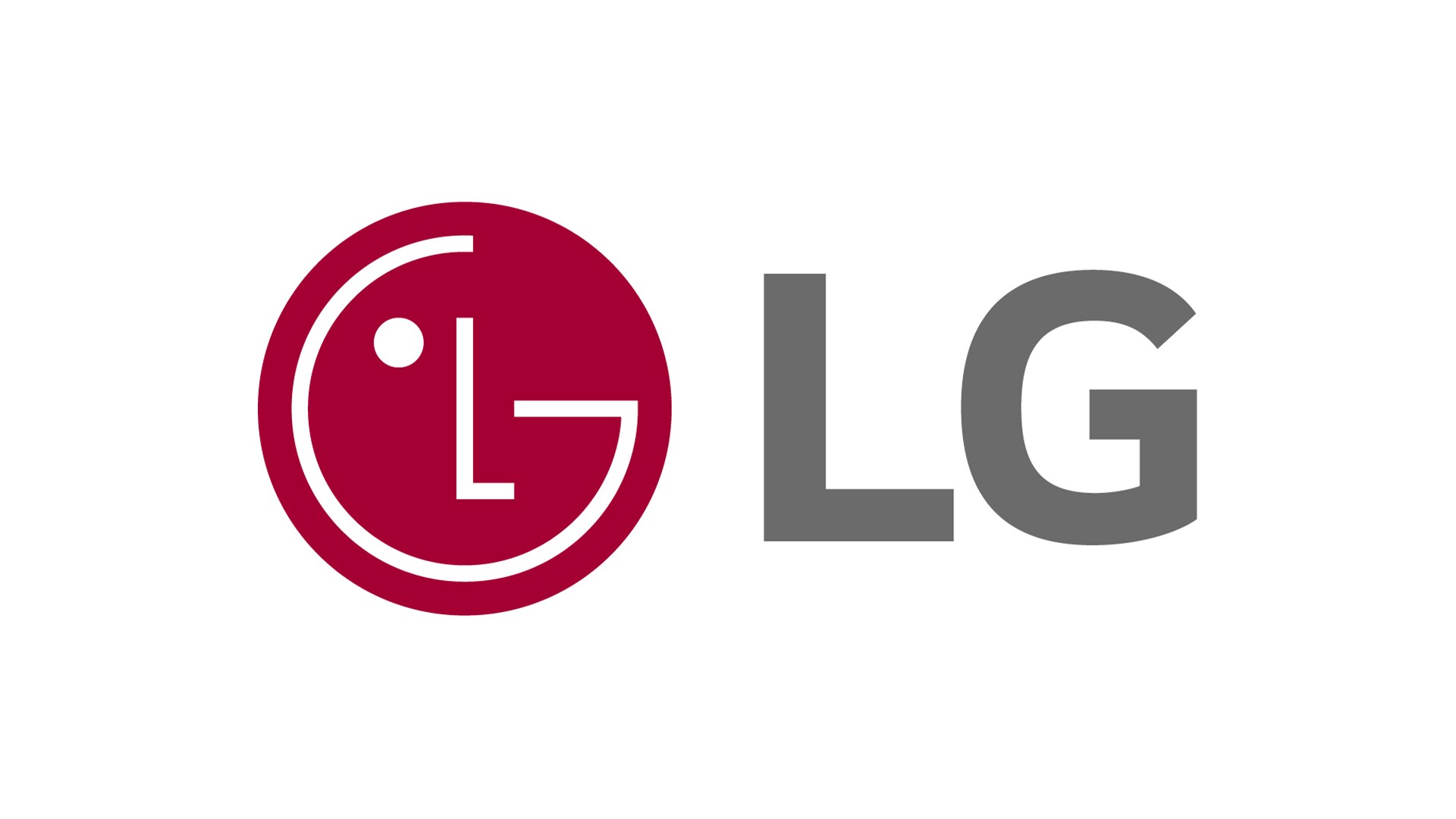 LG च्या लोगोची पार्श्वभूमी लाल रंगात असून LG पांढऱ्या रंगात लिहिलेले आहे. त्याच वेळी, LG च्या मध्यभागी एक पांढरा ठिपका देखील आहे.