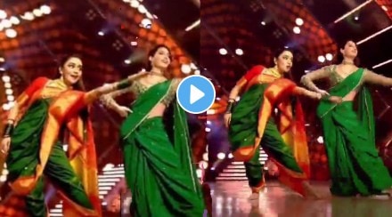 nora fatehi dance with amruta khanvilkar on vajale ki bara