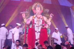 lalbaug raja in panvel pratisthapana going on for 30 years