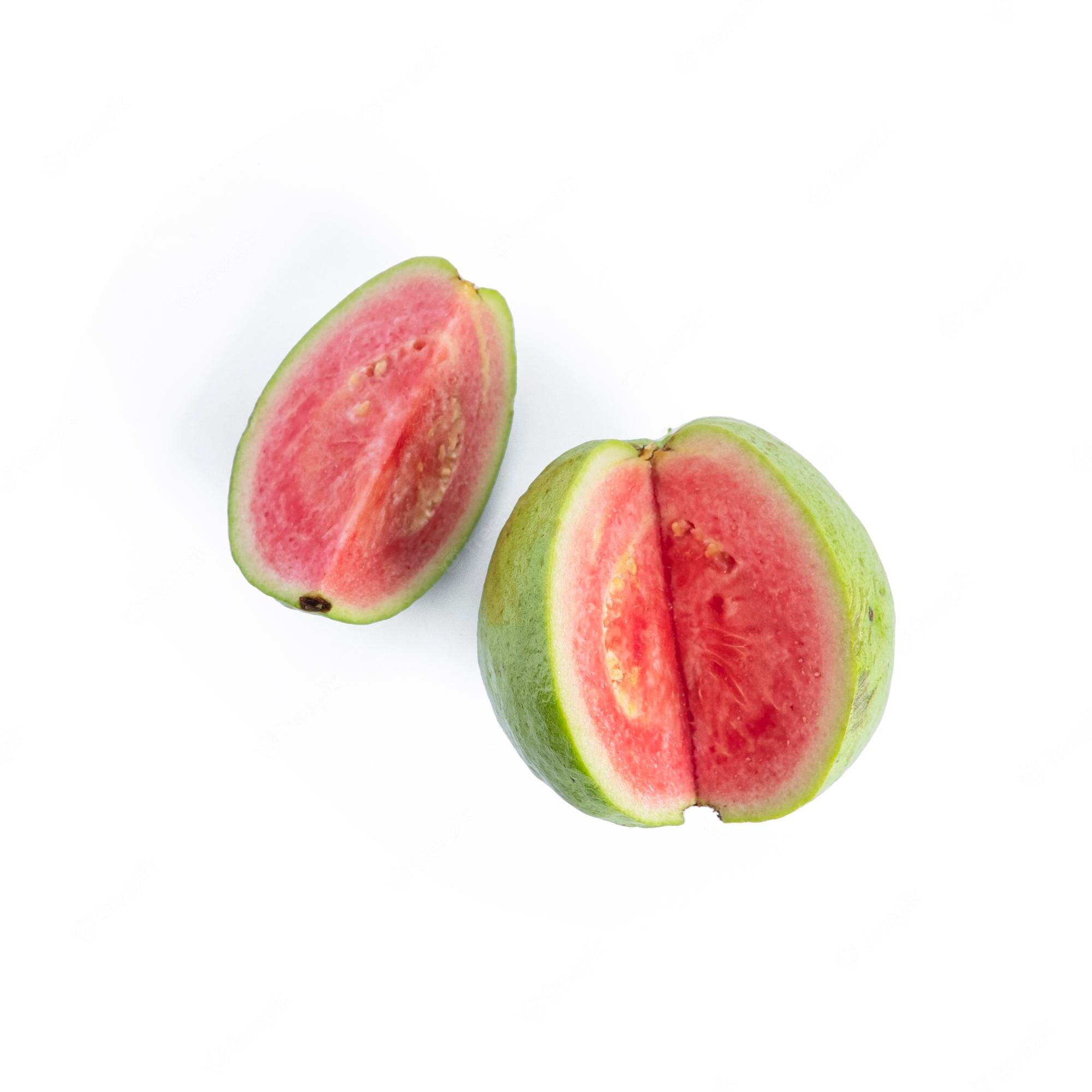 What is the difference between pink and white guava? 